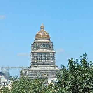 View from hotel in Brussels