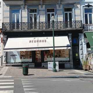 One of numerous chocolate shops in Brussels