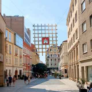 Entrance gate to the old city of Bratislava