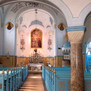 Inside the Blue Church, Bratislava