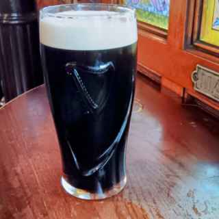 Having a beer (guinness) in Belfast