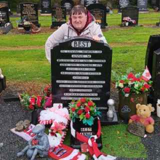 George Best grave, Belfast