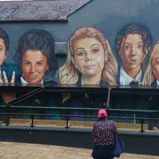 Derry girls mural, Derry