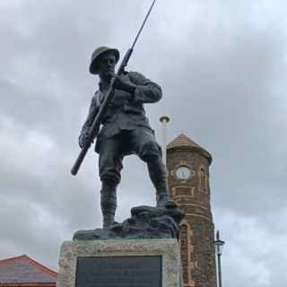 World War 1 memorial, Bushmills, Northern Ireland