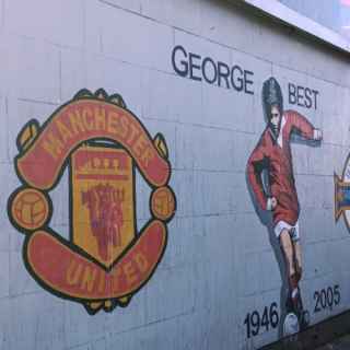 George Best mural, Belfast