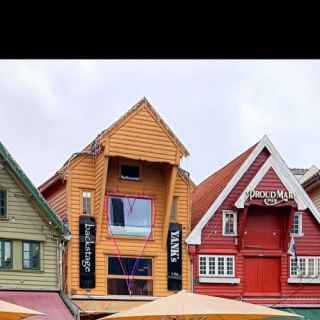 Colourful buildings, Stavanger