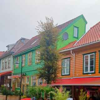 Colourful buildings, Stavanger.