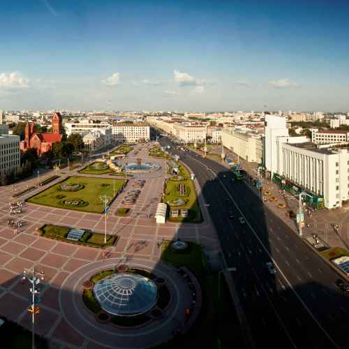 Independence Square Minsk photo