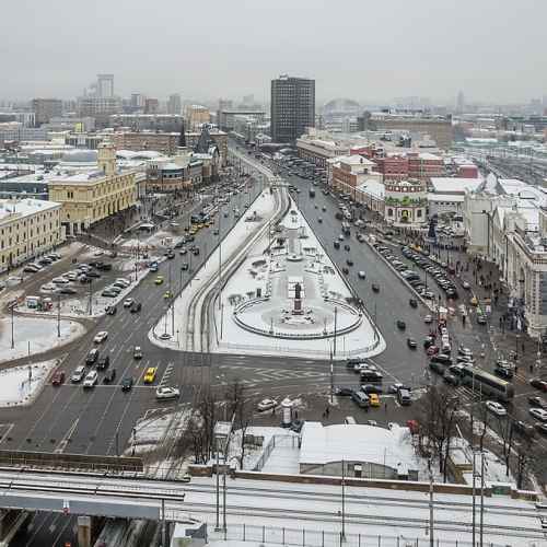 Komsomolskaya square photo