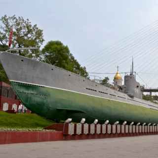 Подводная лодка-музей С-56 во Владивостоке
