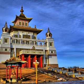 Golden Abode of Buddha Shakyamuni photo
