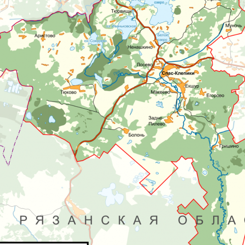 Meshchyora National park