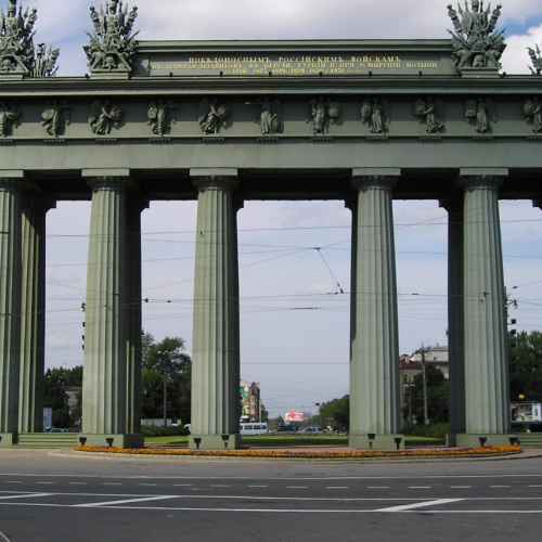 Московские Триумфальные ворота photo