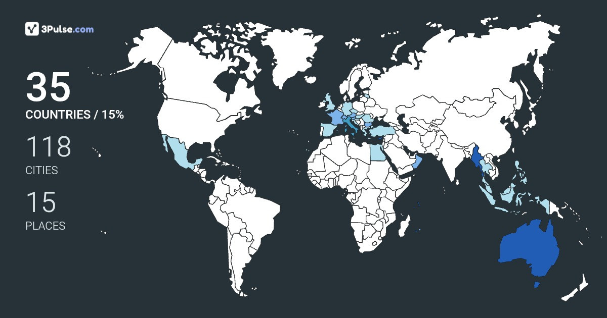 Изображение Карты путешествий FT155