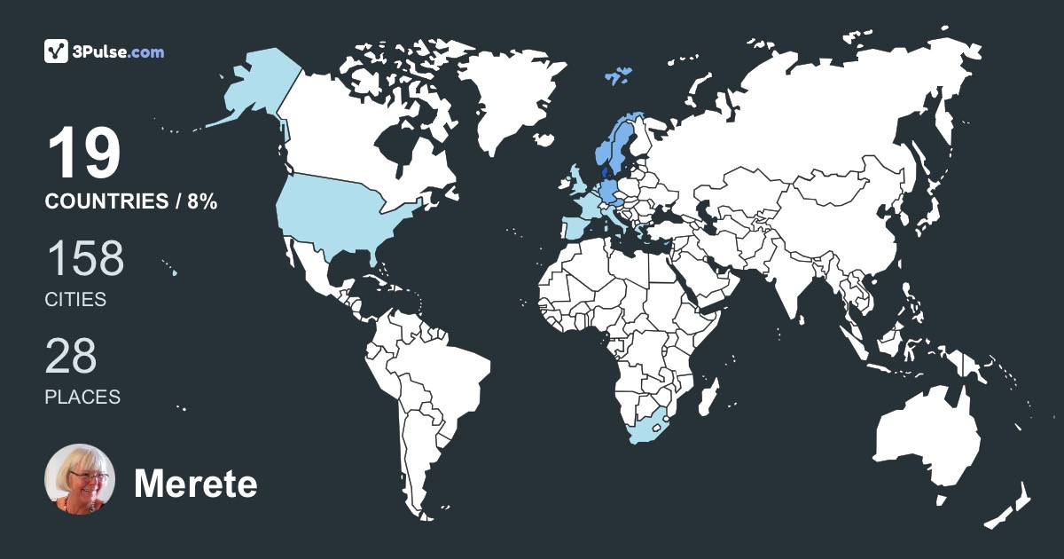 Изображение Карты путешествий Merete Teik