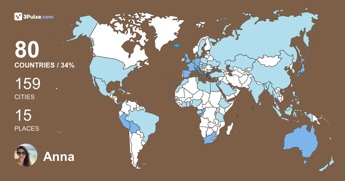 Изображение Карты путешествий Anna Fasouli