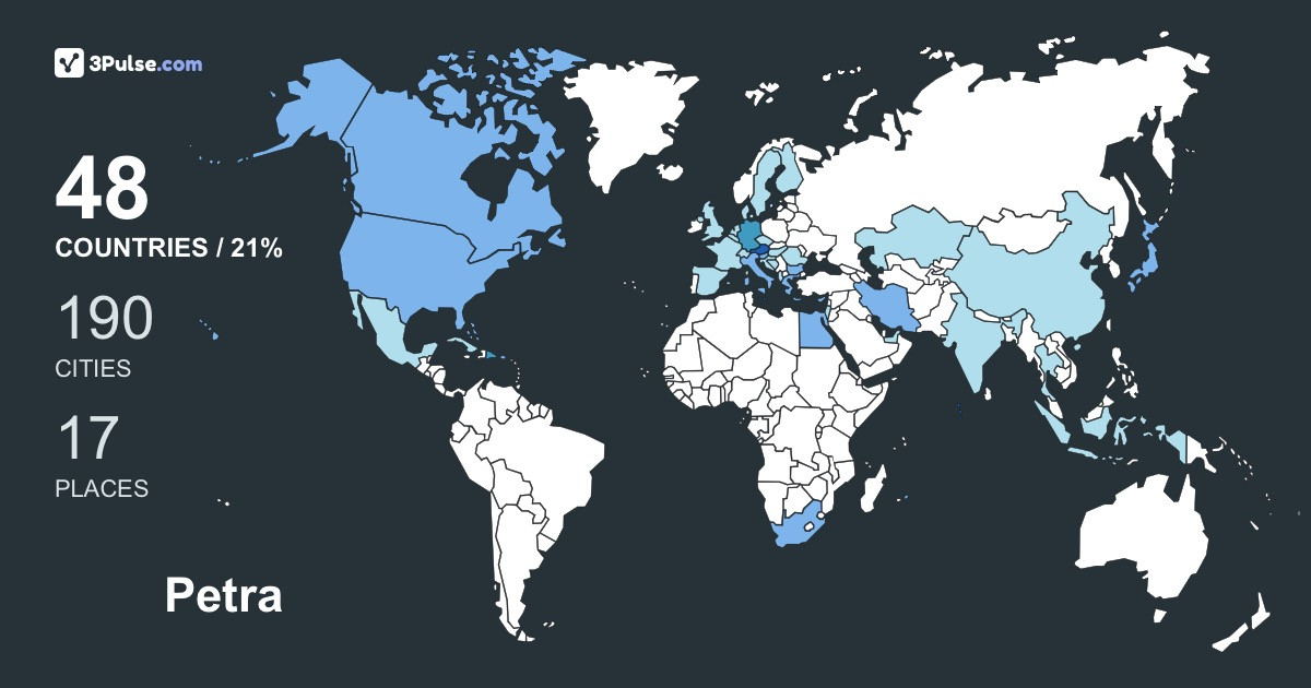 Изображение Карты путешествий Petra Theiner
