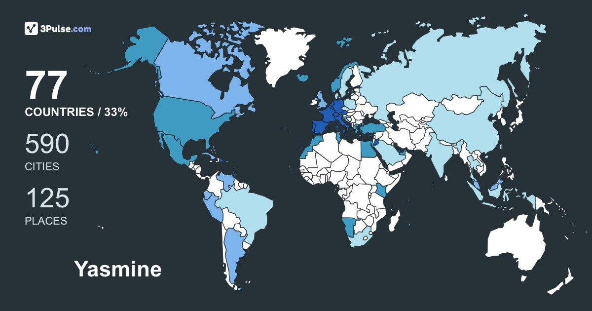 Изображение Карты путешествий Yasmine Eickhoff