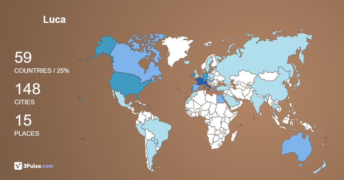Изображение Карты путешествий Luca Favetta