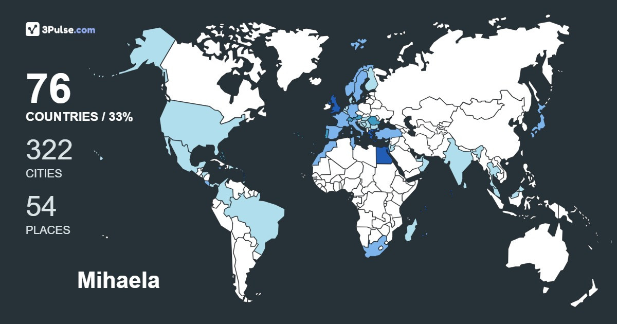 Изображение Карты путешествий Mihaela Negut