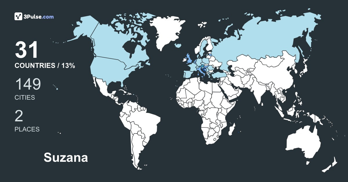 Изображение Карты путешествий Suzana Deli