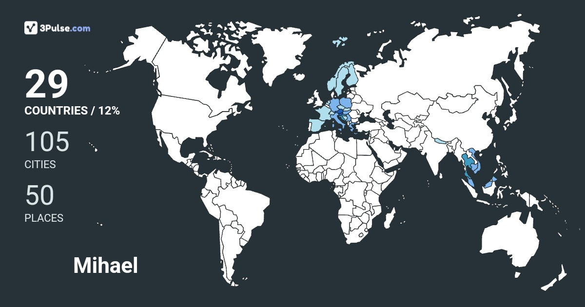 Изображение Карты путешествий Mihael Korsika