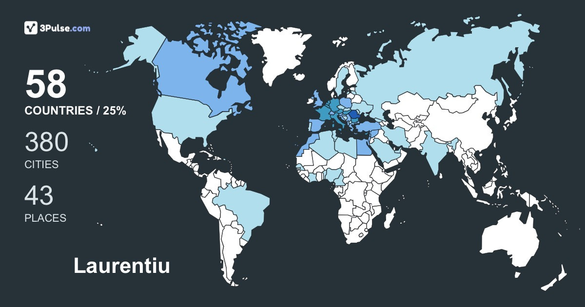 Изображение Карты путешествий Laurentiu Mironescu