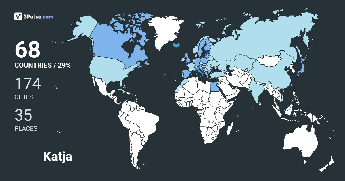 Изображение Карты путешествий Katja Blomberg