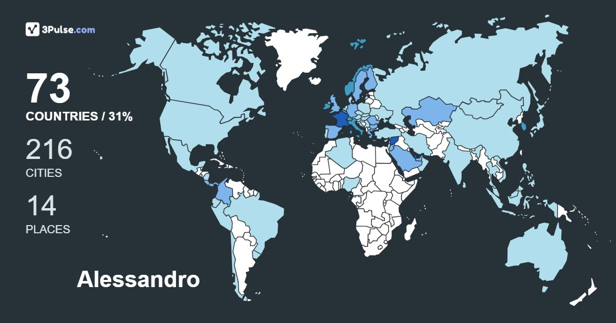 Изображение Карты путешествий Alessandro Capo