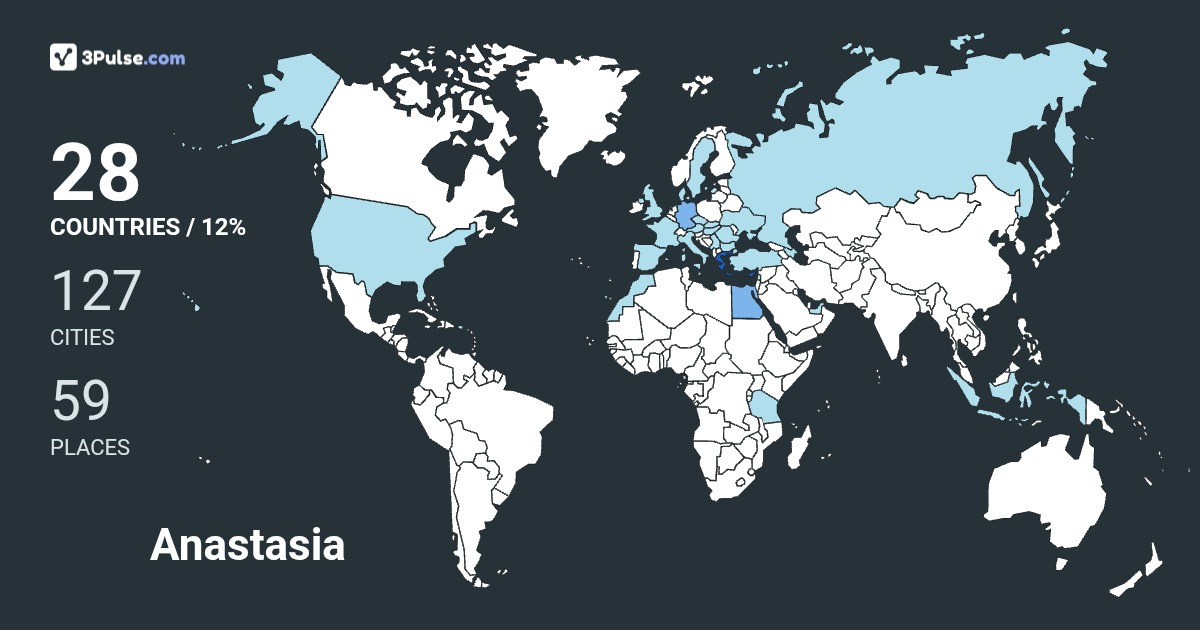 Изображение Карты путешествий Anastasia Gogali