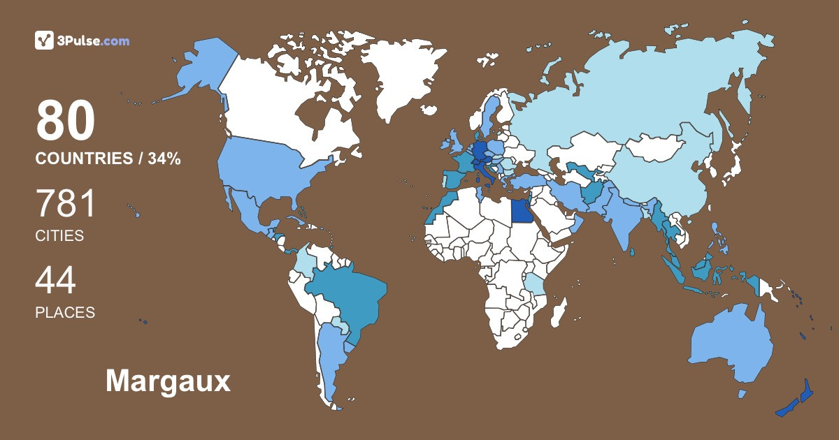 Изображение Карты путешествий Margaux Lachner