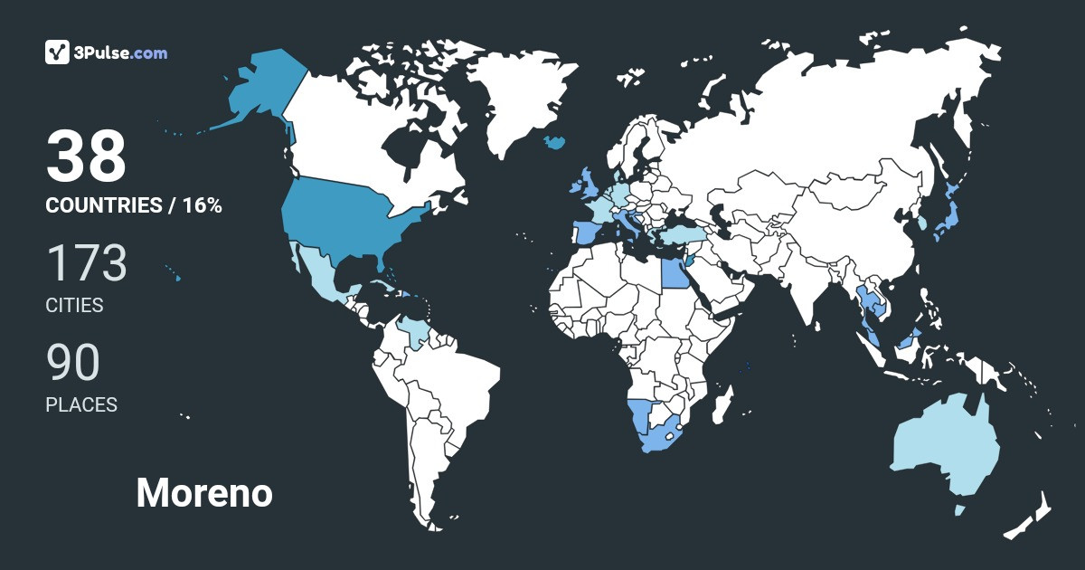 Изображение Карты путешествий Moreno Frausin
