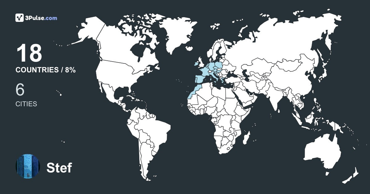 Изображение Карты путешествий Stef Stef
