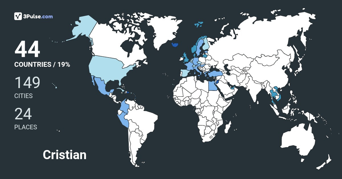 Изображение Карты путешествий Cristian Ramirez-de-Leon