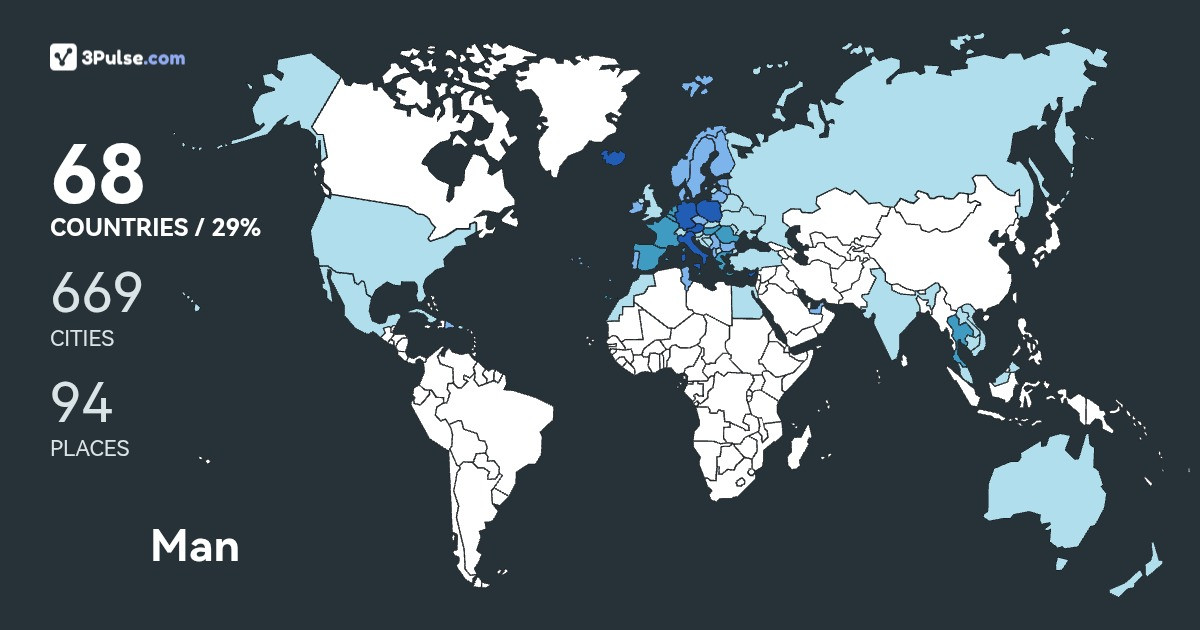 Изображение Карты путешествий Man Rico