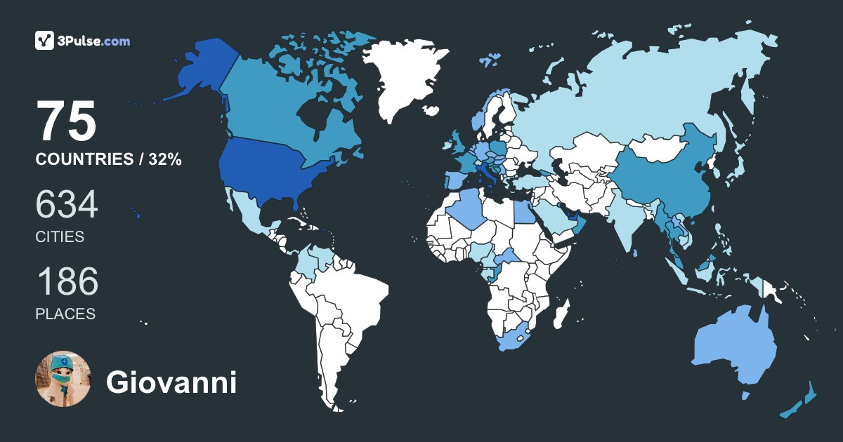 Изображение Карты путешествий Giovanni Belletti