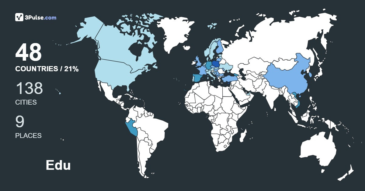 Edu Petit's Travel Map Image