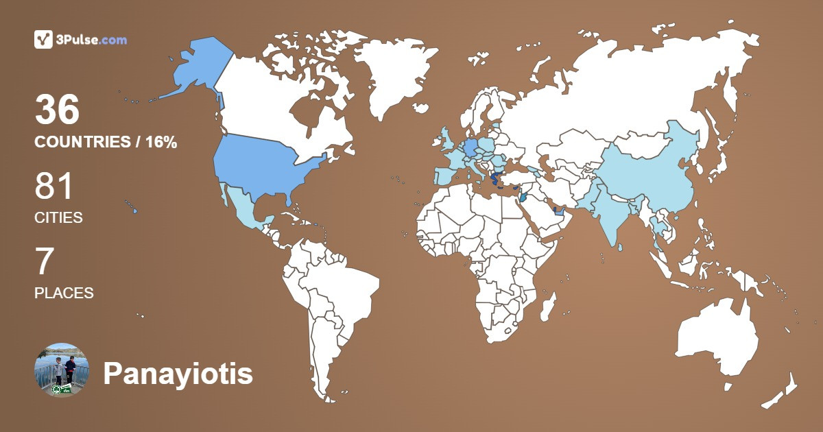 Изображение Карты путешествий Panayiotis Theofanous
