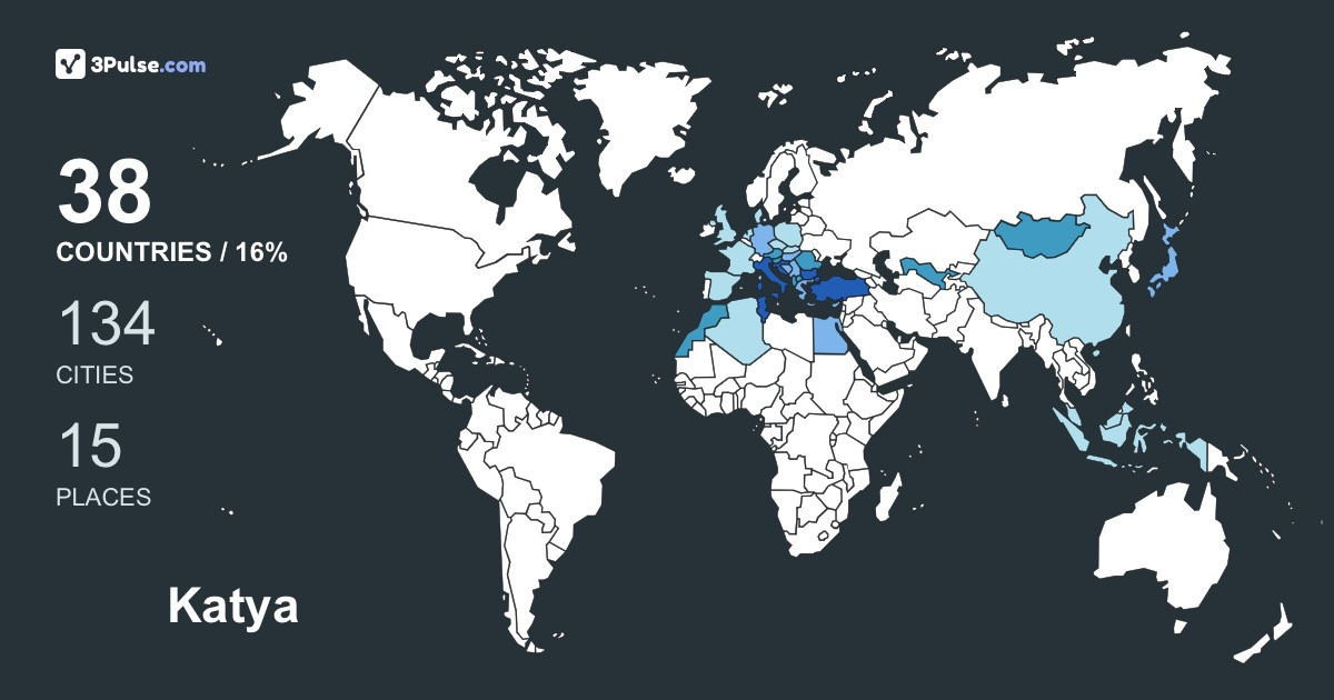 Изображение Карты путешествий Katya Koycheva