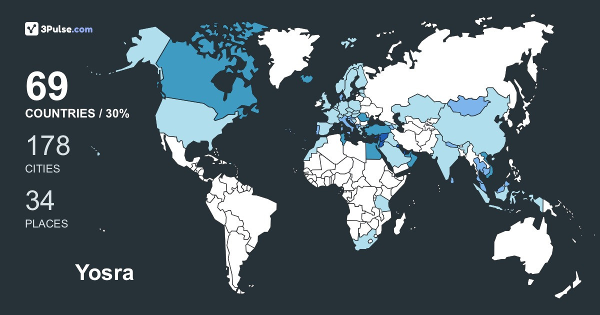 Yosra Mustafa's Travel Map Image