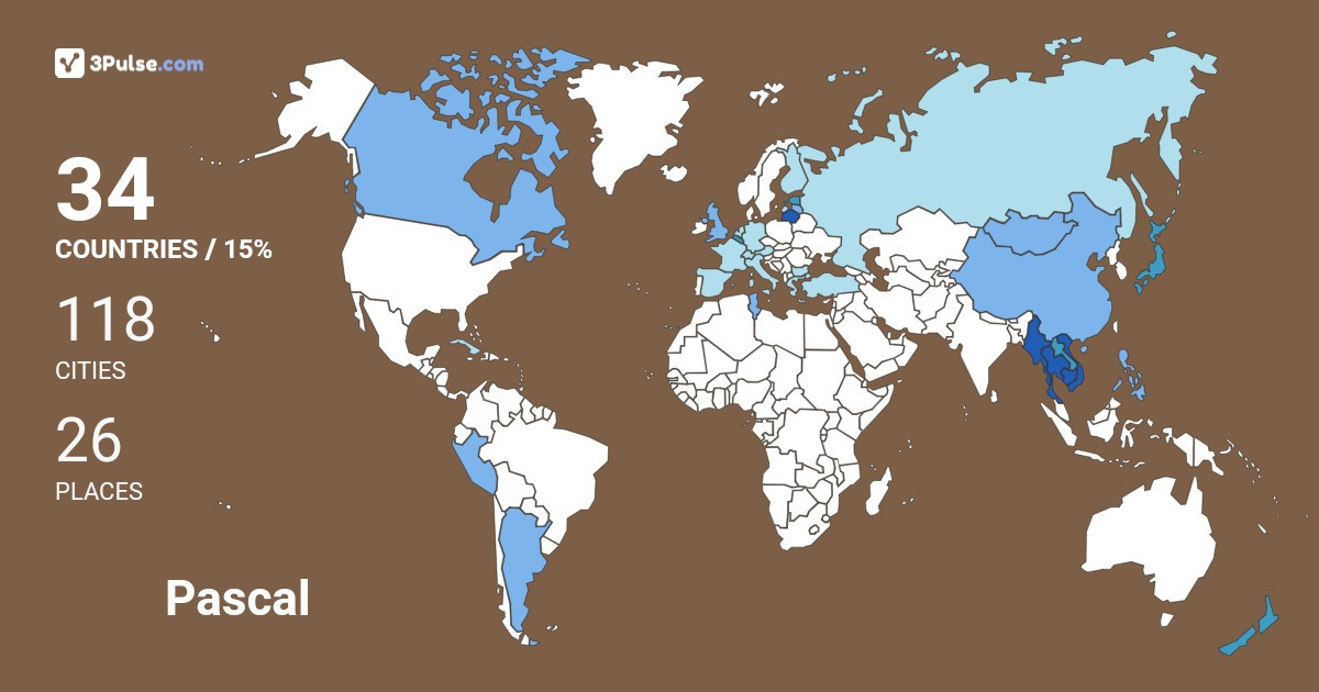 Изображение Карты путешествий Pascal Vandenbrul