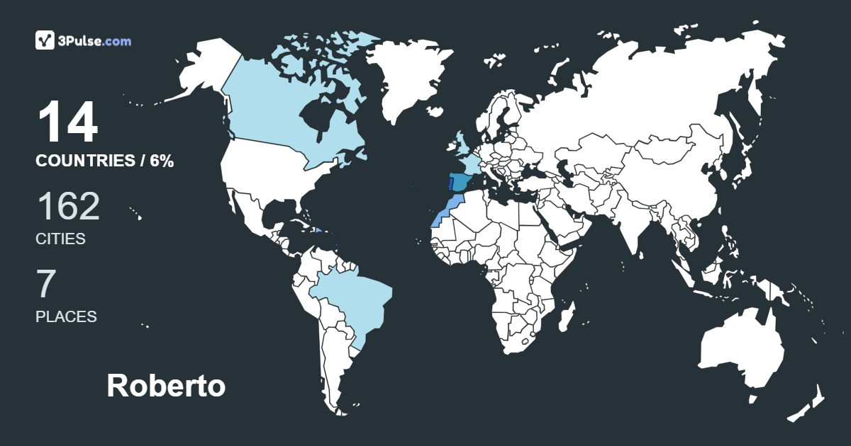 Изображение Карты путешествий Roberto Luzindro