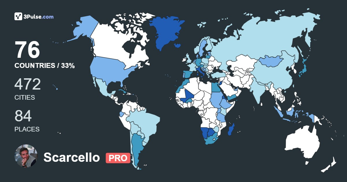 Изображение Карты путешествий Scarcello Sergio