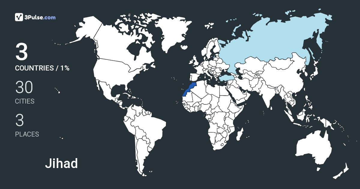 Jihad El-Asslaoui's Travel Map Image