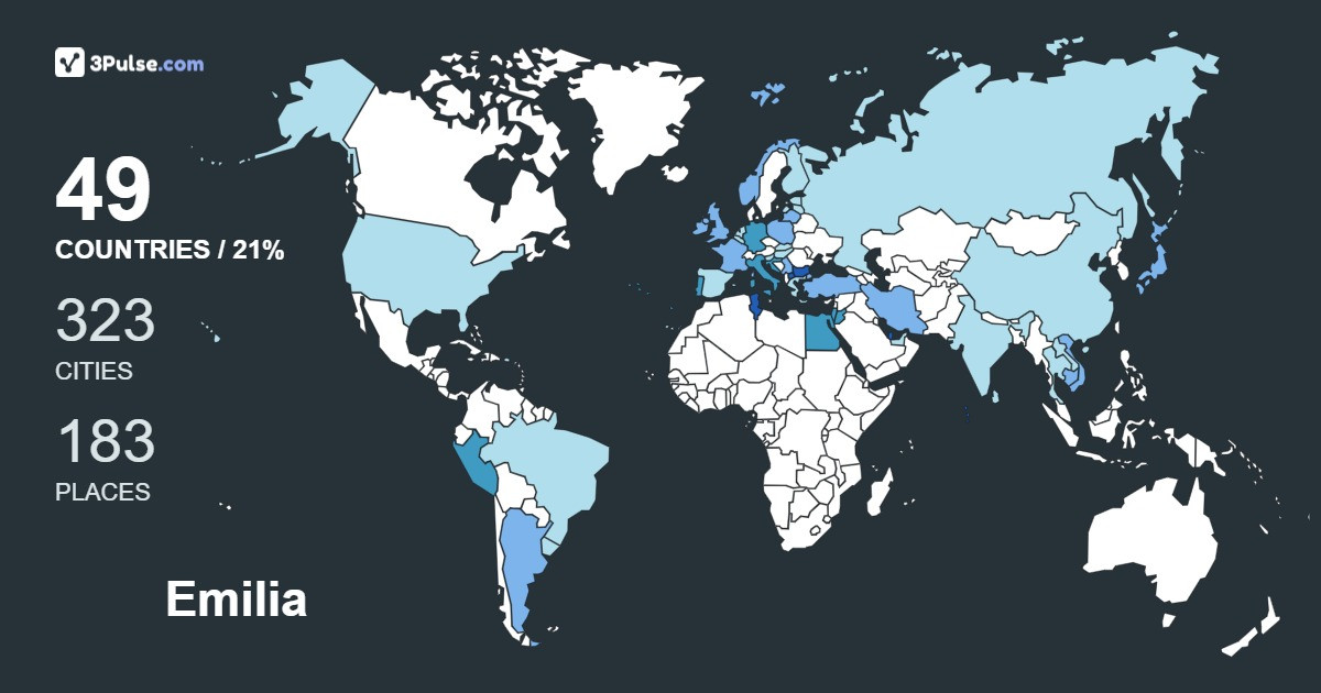 Изображение Карты путешествий Emilia Stamenova