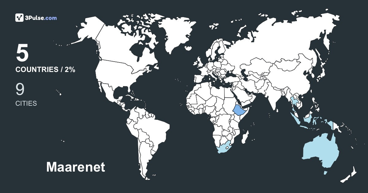 Изображение Карты путешествий Maarenet Kahsay