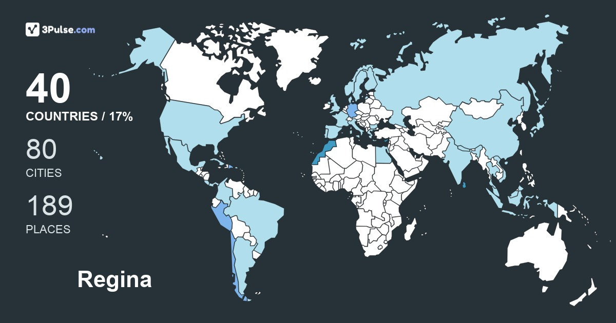 Regina Skalkou's Travel Map Image
