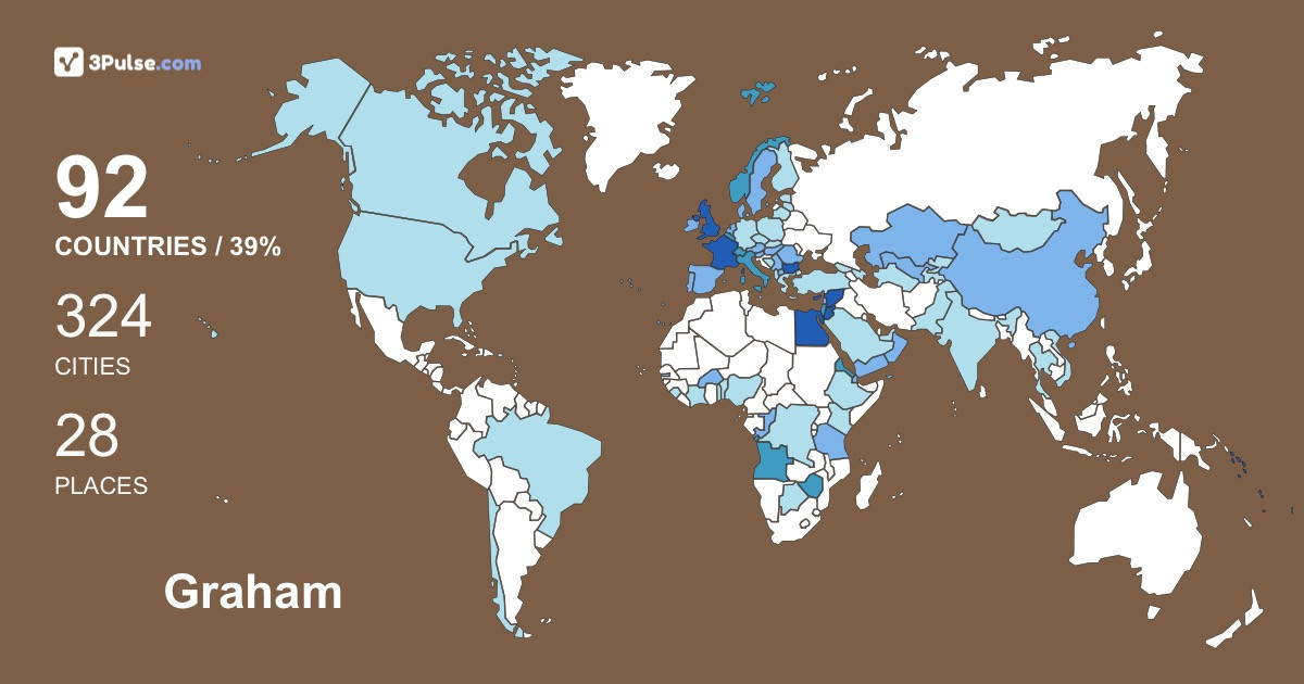 Изображение Карты путешествий Graham Walker