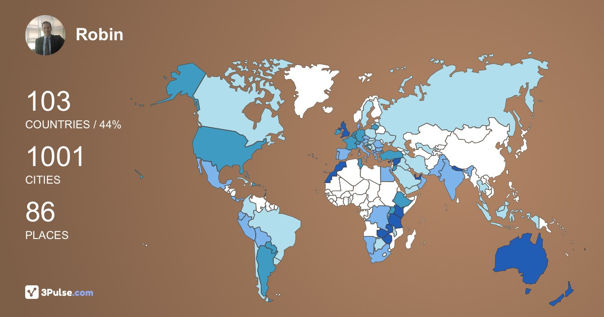 Изображение Карты путешествий Robin Silk