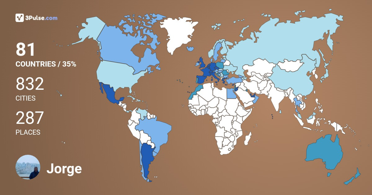 Изображение Карты путешествий Jorge Risetti